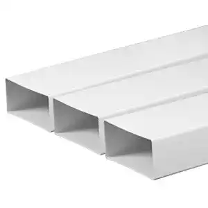 Lüftungsrohr MKK Lüftungskanal 55 x 110 mm Länge 1 m