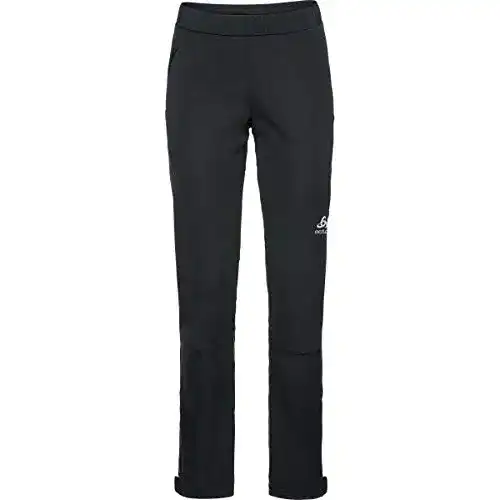 Langlaufhose Odlo Damen Hose Pants Aeolus Element, Black, XS