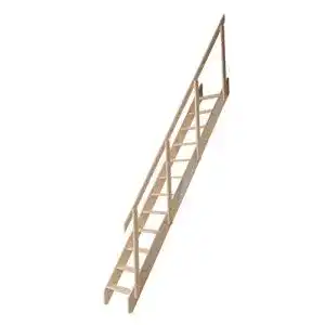 Bautreppe DOLLE Raumspartreppe aus unbehandelter Fichte