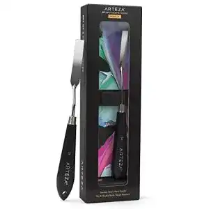 Malmesser ARTEZA Malspachtel 2er Pack, Größen 21 & 34, Set B