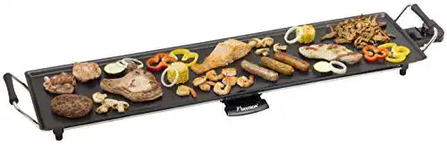 Teppanyaki-Grill Bestron Elektrische XXL Plancha-/platte, 1800 W