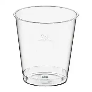Einwegbecher QIUQIU 250 Stk. Einweg-Schnapsglas 2cl, PS