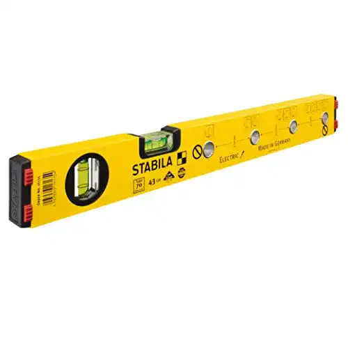 Die beste Stabila-Wasserwaage Stabila Elektriker-Wasserwaage Type 70 2026 Test Bestseller Stabila-Wasserwaage Stabila Elektriker-Wasserwaage Type 70