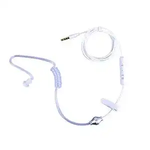 Einohr-Kopfhörer Greyghost EIN Ohr Einzel Kopfhörer mit Kabel