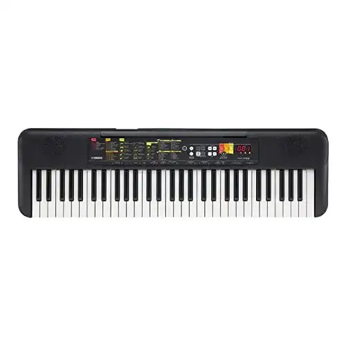 Yamaha-Keyboard YAMAHA PSR-F52 Digital Keyboard, schwarz