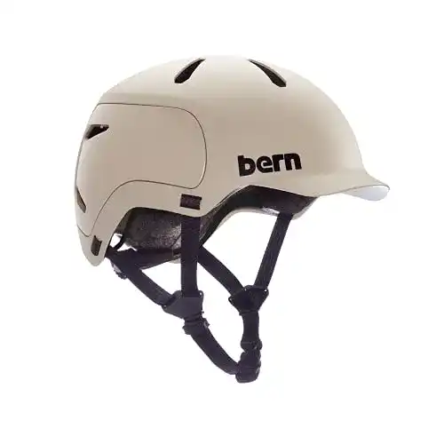 Bern-Helm Bern WATTS 2.0 Fahrrad Helm, Sand matt, M