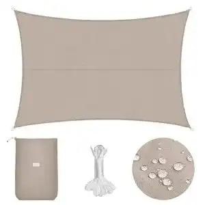 Sonnensegel Sekey Sonnenschutz Rechteckiges Polyester, 4×5m