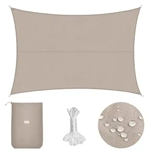 Sonnensegel Sekey Sonnenschutz Rechteckiges Polyester, 4×5m