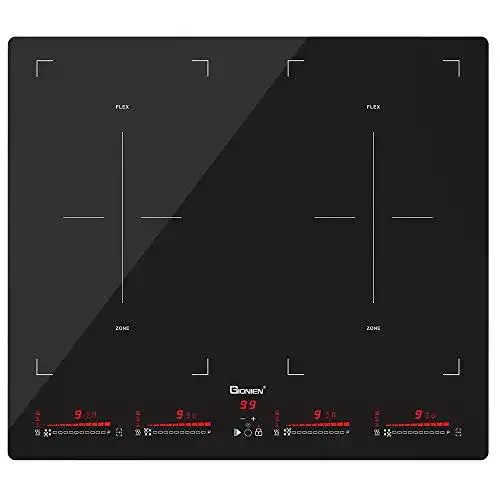 Induktionskochfeld 60 cm GIONIEN mit Flexzonen, Einbau