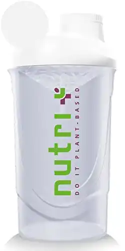 Eiweiß-Shaker Nutri + Classic Shaker (Transparent) 600ml Wave