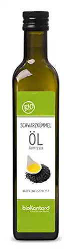 Schwarzkümmelöl bioKontor ägyptisch BIO kaltgepresst 500ml