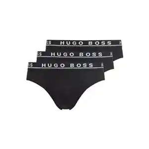 Herren-Slips BOSS Hugo Herren Slips Briefs Unterhosen 3er Pack