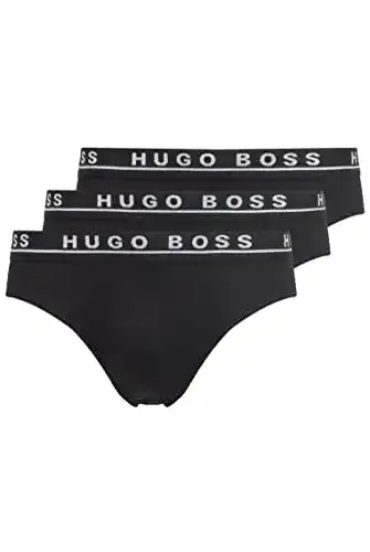 Herren-Slips BOSS Hugo Herren Slips Briefs Unterhosen 3er Pack