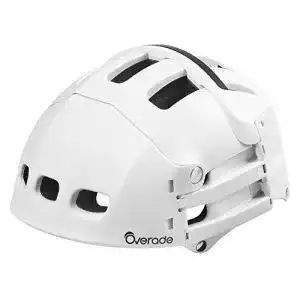 Faltbarer Fahrradhelm Overade Plixi, weiß, L/XL 59-62 cm