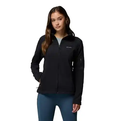 Fleecejacke Columbia Fast Trek II Jacke für Damen, Schwarz, M