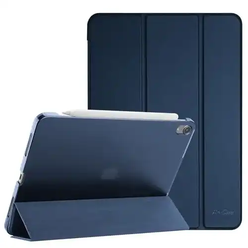 iPad-Air-4-Hülle ProCase, Ultra Dünn mit Transluzent Frosted Rück