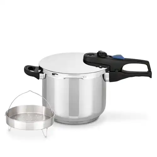 Schnellkochtopf 6 Liter ELO 99276 Schnellkochtopf Edelstahl, 24 cm