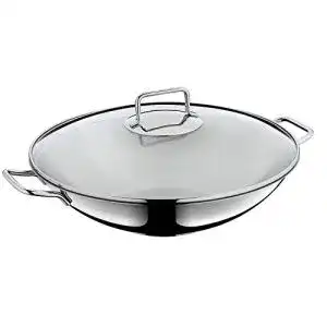 Wok mit Deckel WMF Macao Wok-Set Induktion 2-teilig, 36 cm
