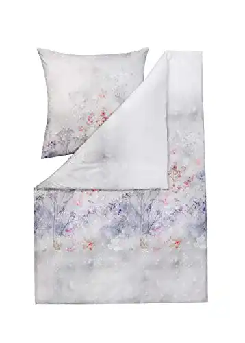 Flanell-Bettwäsche ESTELLA Bettwäsche Stella, Silber