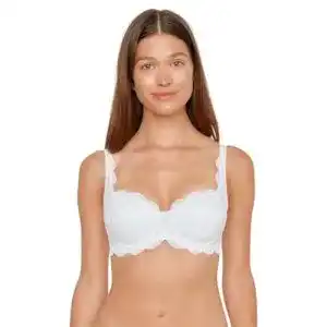 Dirndl-BH Susa Damen Wiesn-Zauber 8033 Balconette, Weiß