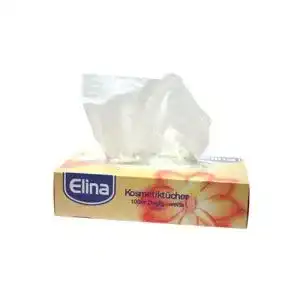 Kosmetiktücher Unbekannt Elina 100er 2lagig, Weiss