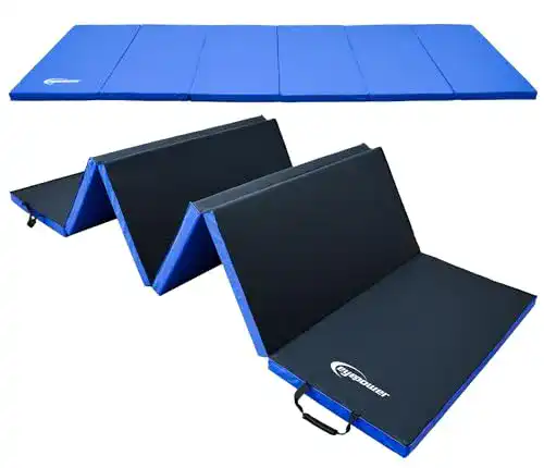 Judo-Matten EYEPOWER 300×100 Klappbare Turnmatte für Zuhause