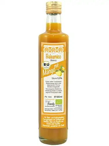 Balsamico bianco direct&friendly Bio Mango Essig, 500 ml
