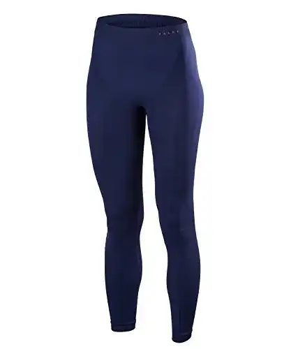 Lange Unterhose FALKE Damen Tights Warm Long, Sport, Blau