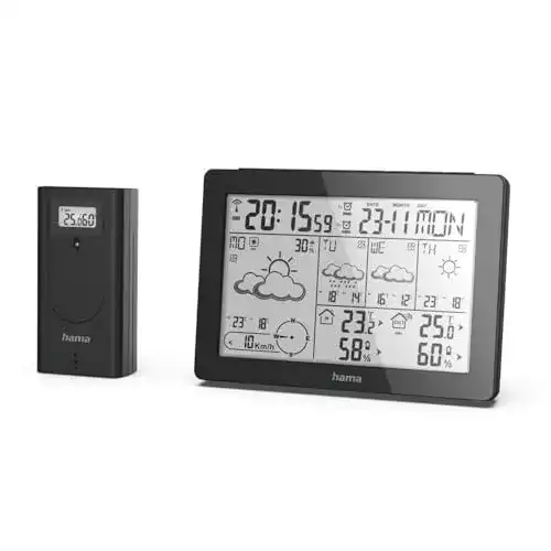 Hama-Wetterstation Hama Profi Wetterstation mit Außensensor