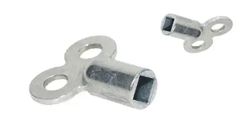 Entlüftungsschlüssel Deckmann 2x robust aus Metall