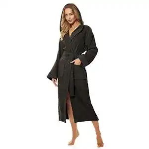 Bademantel L&L -2102 Damen Frottee Hausmantel