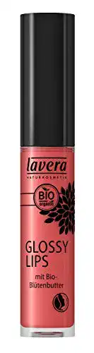 Lipgloss lavera Glossy Lips ∙ Farbe Magic Delicious Peach, 6,5 ml