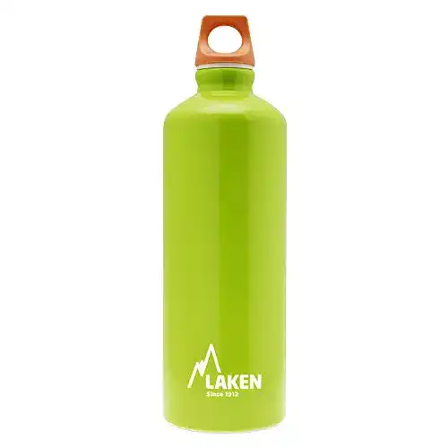 Trinkflasche ohne Plastik Laken Futura Alu mit Schlaufe 0,75L