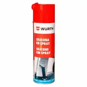 Silikonspray Würth – 500ml – Schützt, pflegt und isoliert