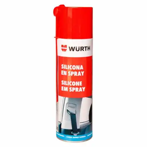 Silikonspray Würth – 500ml – Schützt, pflegt und isoliert