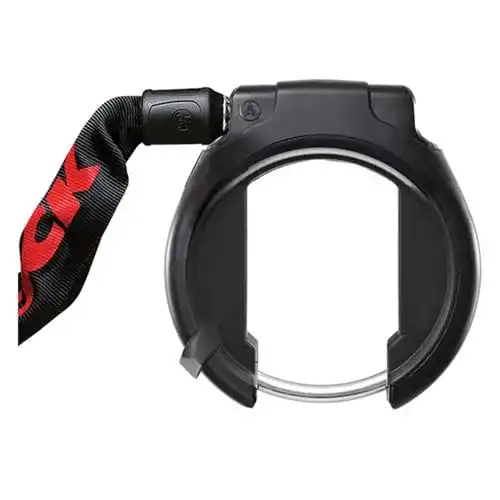 Rahmenschloss mit Kette Trelock Rahmenschloss-Set schwarz