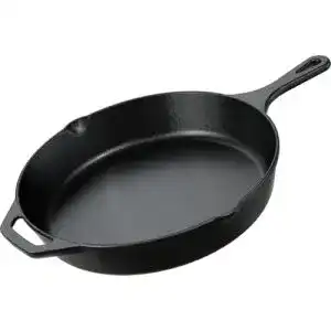 Eisenpfanne KICHLY Pre-Seasoned Gusseisen Pfanne, 31,75 cm