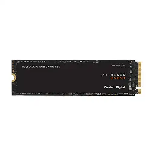 WD-SSD WD_Black SN850 500 GB NVMe Interne Gaming-SSD