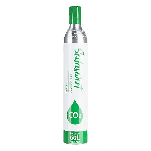 CO2-Flasche SODASWEET CO2 Zylinder, Neu & Erstbefüllt