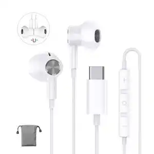 USB-C-Kopfhörer Biseoamz USB C Kopfhörer HiFi Stereo Magnetic