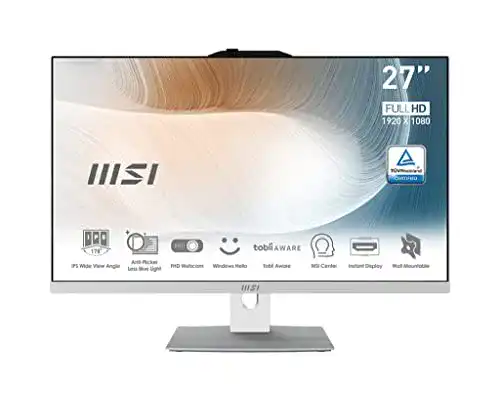 Die beste All-in-one-PC (27 Zoll) MSI Modern AM272P 12M-016DE Intel® Core™ 2026 Test Bestseller All-in-one-PC (27 Zoll) MSI Modern AM272P 12M-016DE Intel® Core™