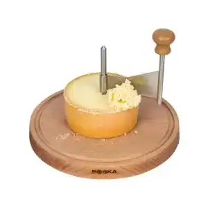 Käseschaber BOSKA Amigo, für Tète de Moine-Käse, 3-teilig