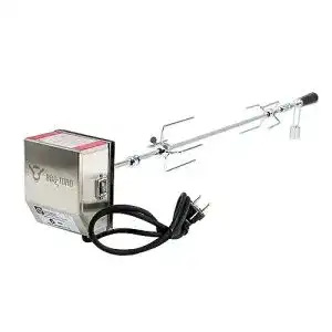Drehspieß BBQ-Toro Grillspieß Set, 90 cm, inkl. Edelstahl Motor