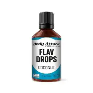 Aromatropfen Body Attack Sports Nutrition, 50 ml, Coconut