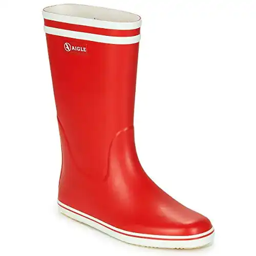 Gummistiefel Damen Aigle Damen Malouine Bt Gummistiefel, Rot