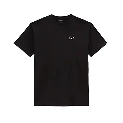 Schwarzes T-Shirt Vans Herren Mini Script T-Shirt, Schwarz, S