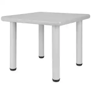 Kindertisch Bieco, Design: Eisgrau, Tisch für Kinder 1-8 Jahre