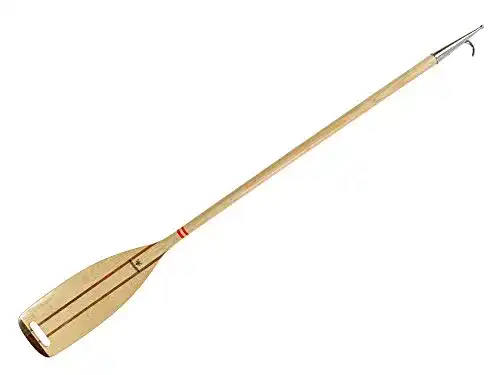 Bootshaken sportseller Holz mit Paddel Länge 180 cm