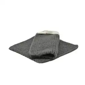 Topflappen gehäkelt Solwang Topflappen 2er Set dunkelgrau
