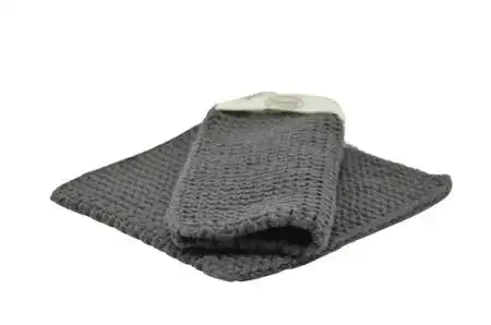 Topflappen gehäkelt Solwang Topflappen 2er Set dunkelgrau